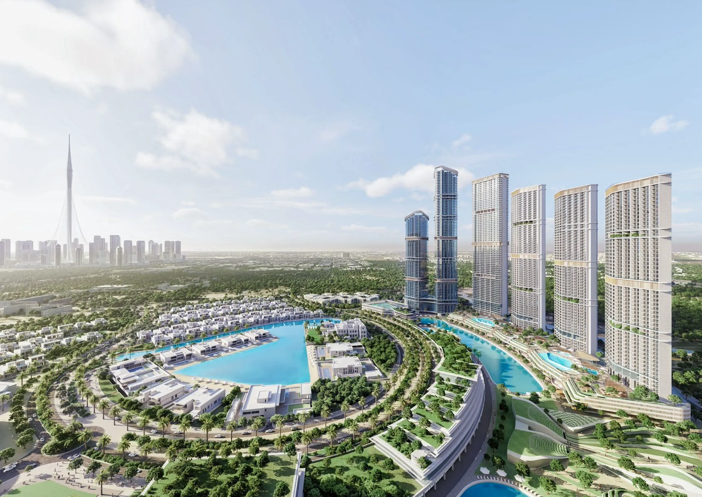 Sobha 1 camera da letto a MBR City: Consegna 2027, da AED 1.78M