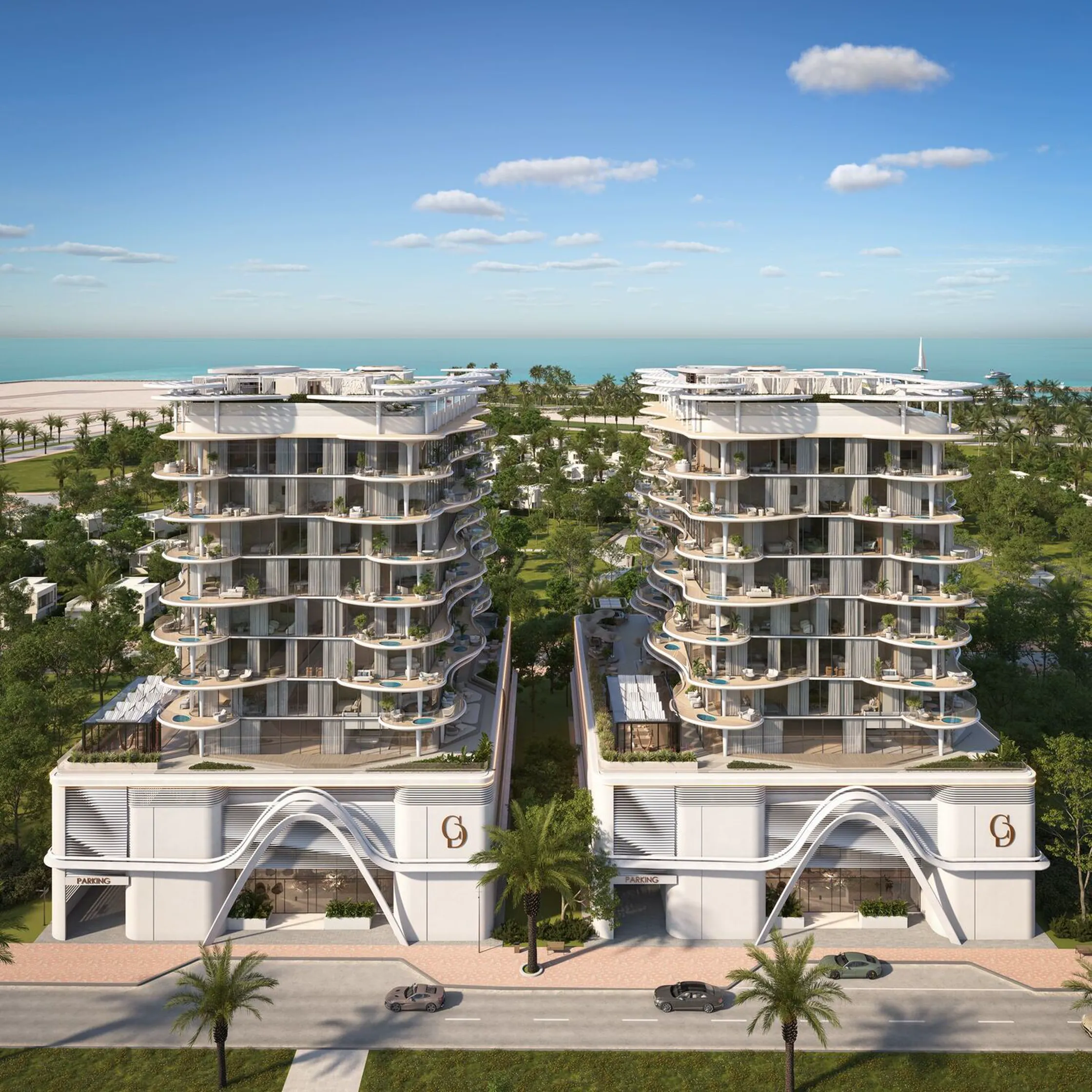 Agua Residences: Appartamenti con 1 Camera da Letto a Dubai Islands da AED 2.08M