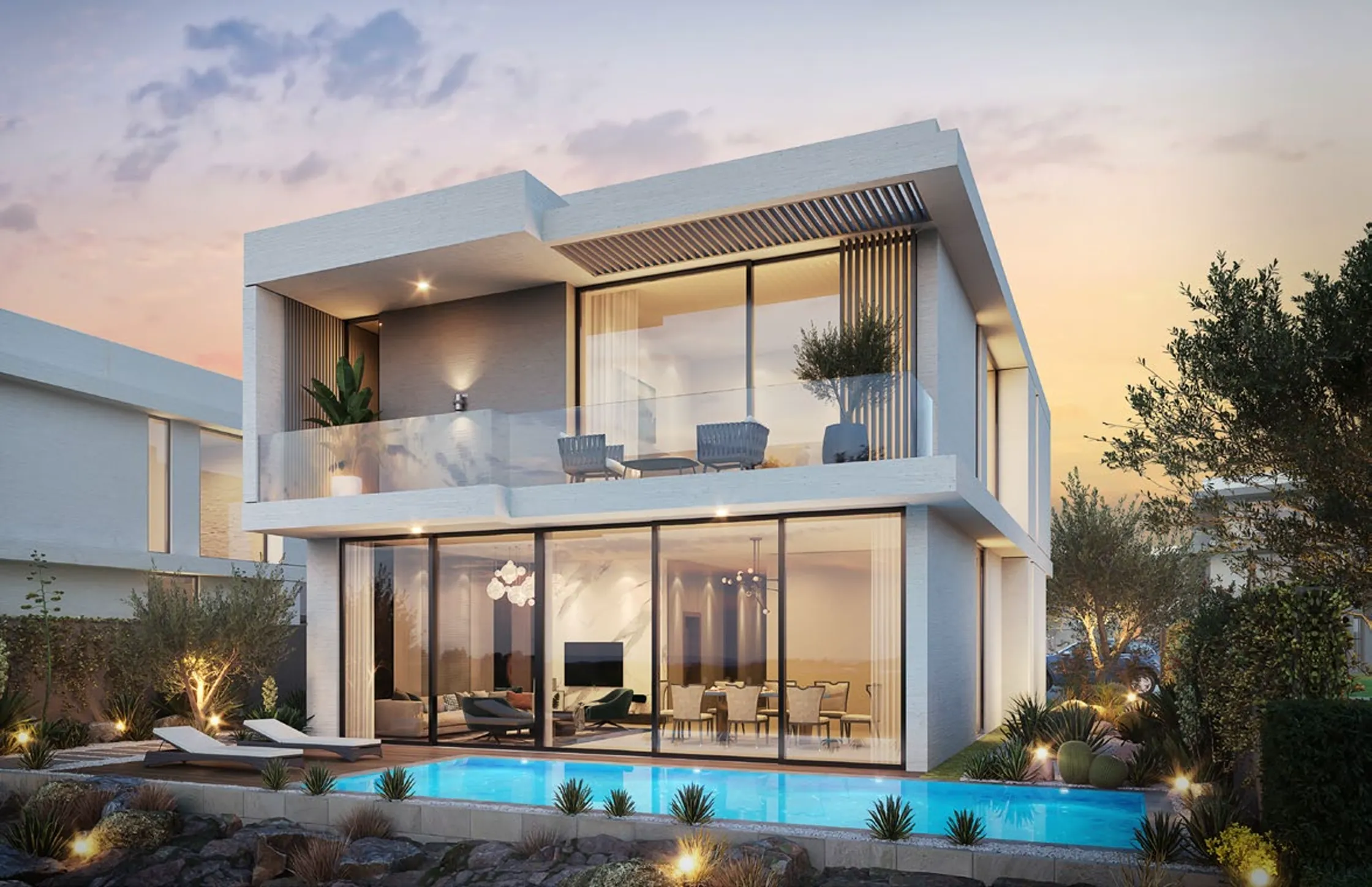 Investi in AIDA: Ville 3 camere da letto di Dar Global in Oman | 2028