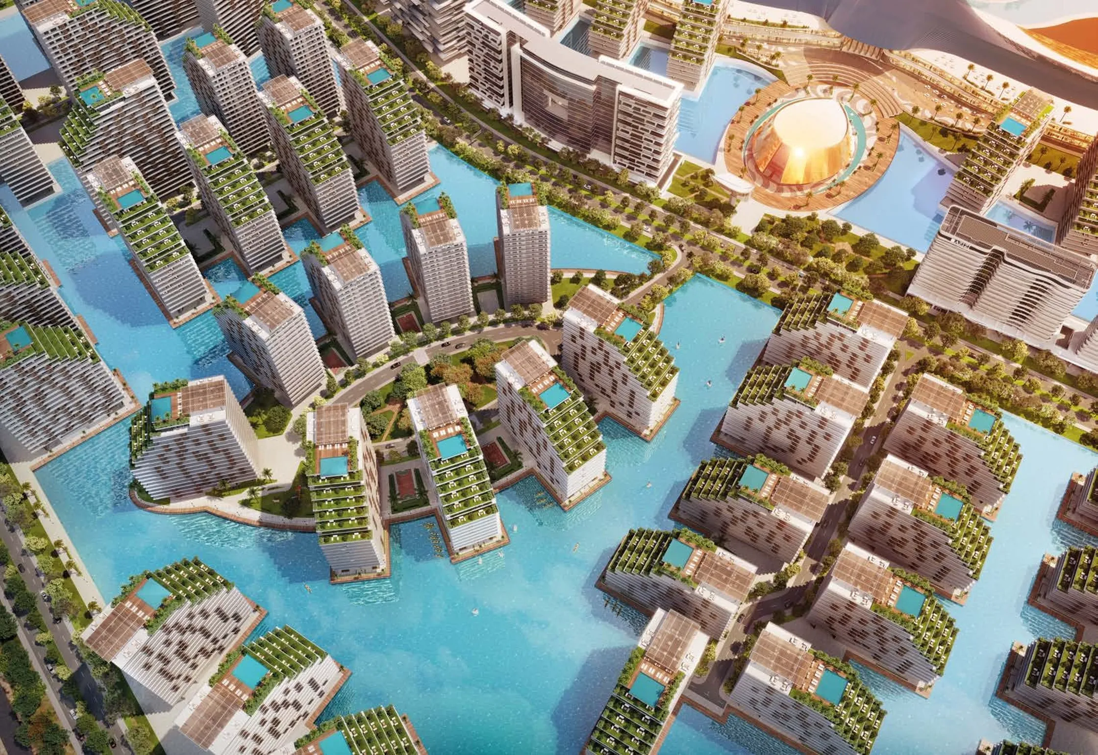 Ville di Lusso a Dubai South: Azizi Venice | Consegna 2026