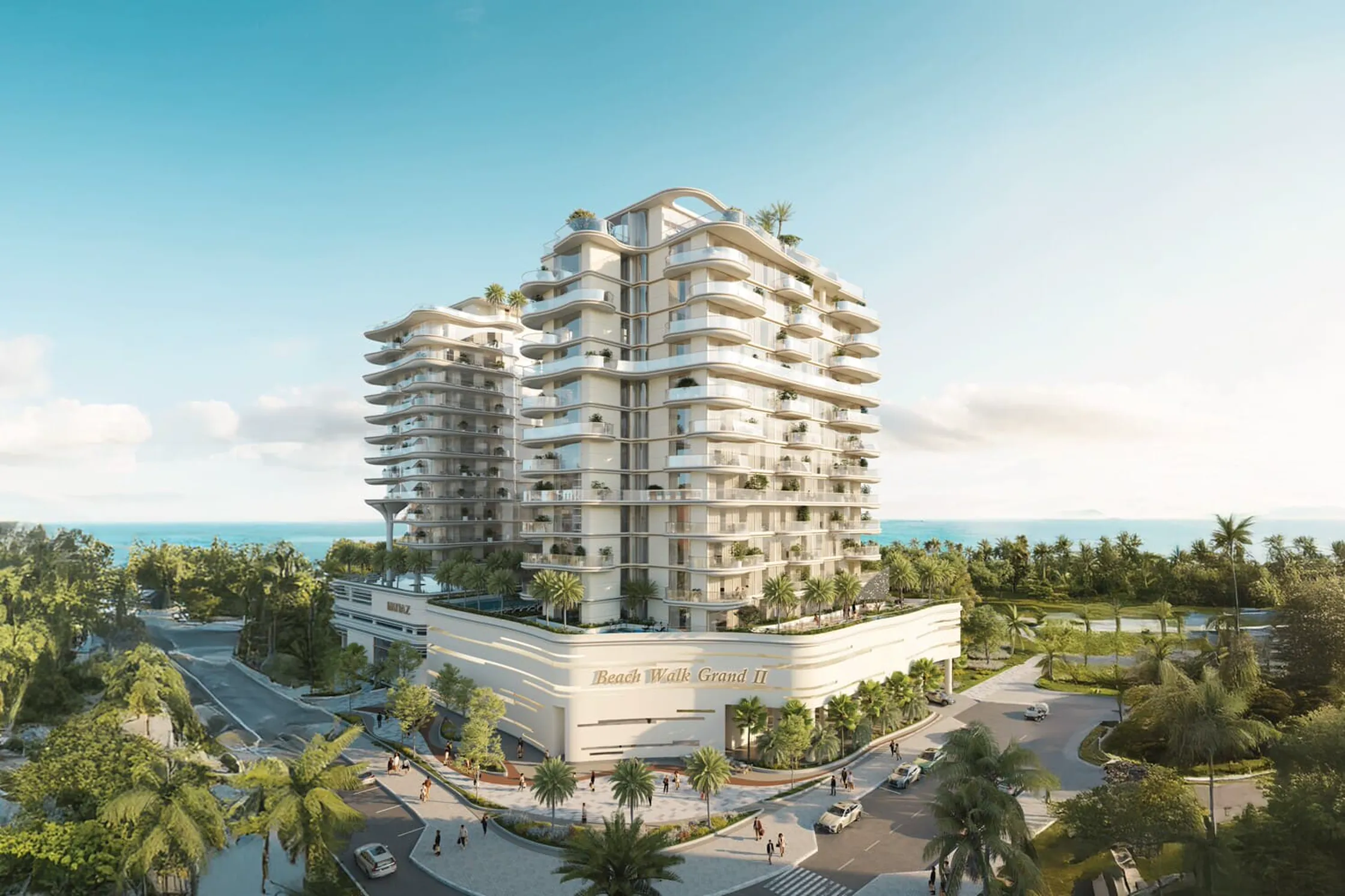 Consegna 2027: Duplex con 4 Camere da Letto a Beach Walk Grand 2