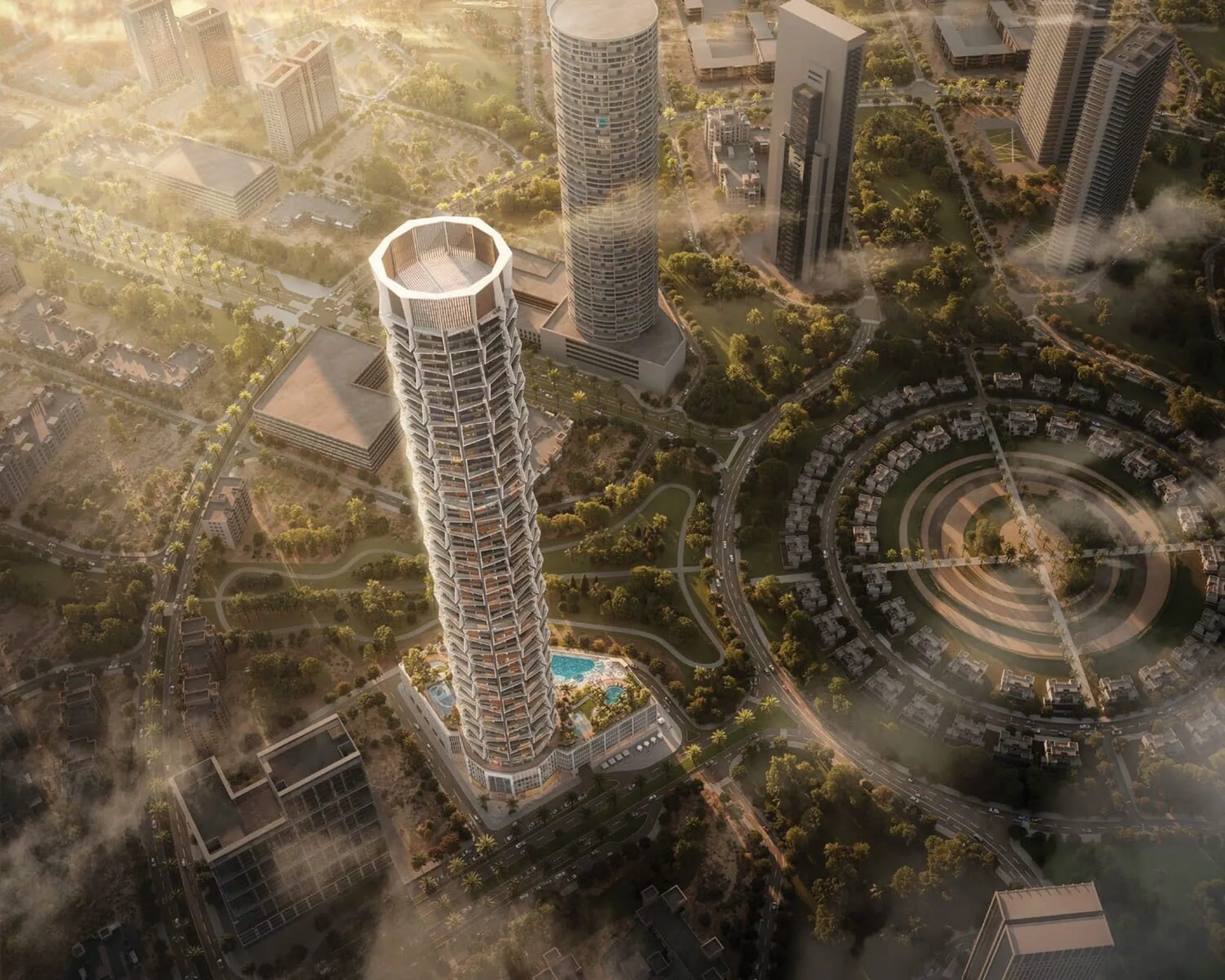 Nuovo Lancio a JVC: Binghatti Circle, Appartamenti con 1 Camera da Letto a Partire da AED 1.05M