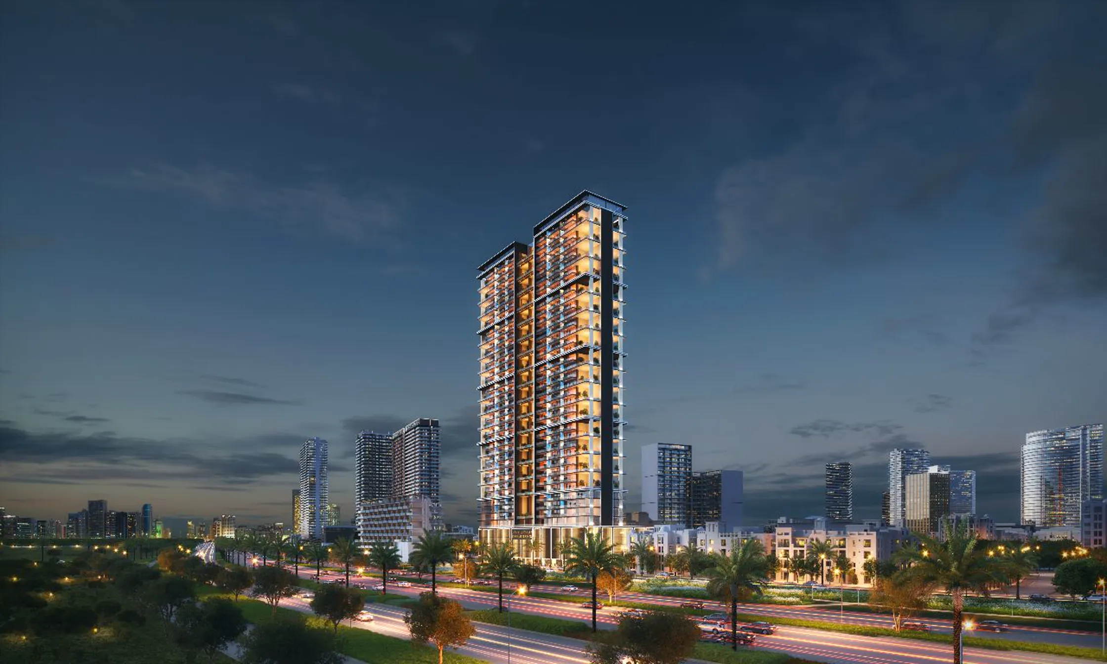 Acquista un appartamento da 2 camere da letto a Binghatti Onyx JVC | Consegna 2024