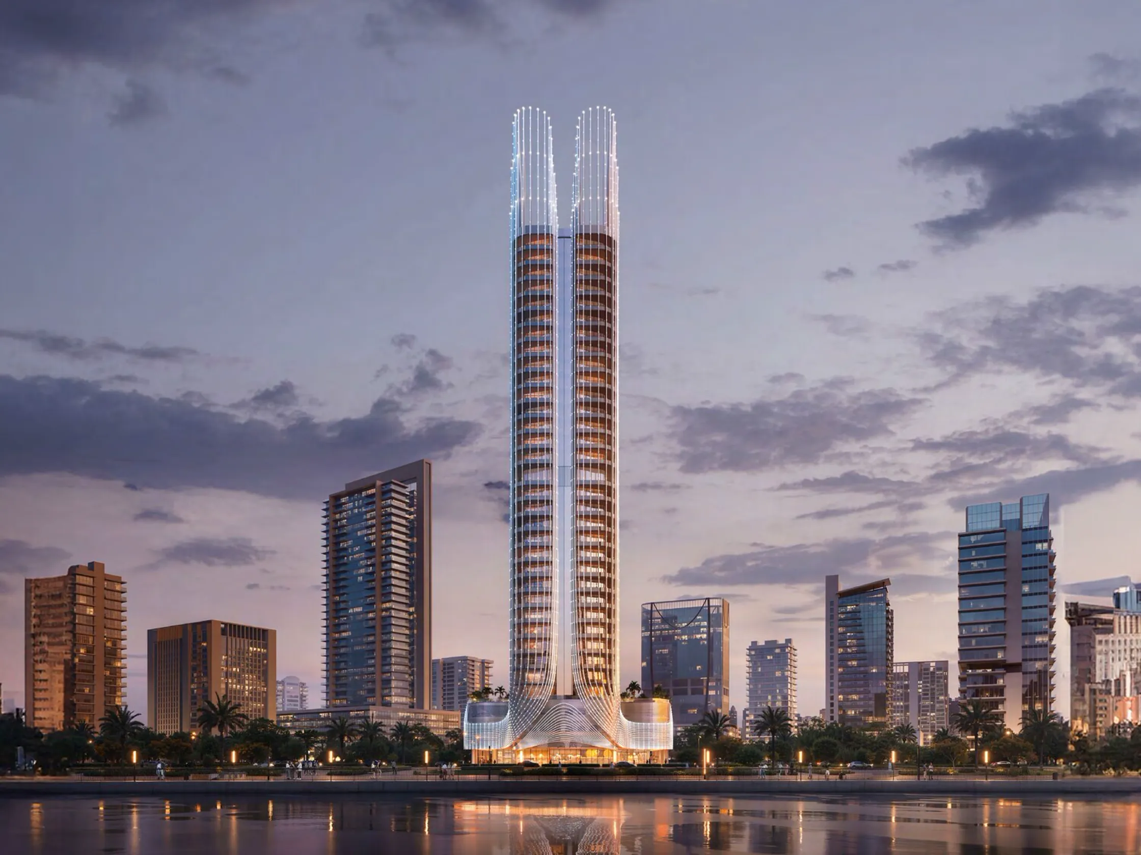 Monolocali a Business Bay: Binghatti Skyhall, Consegna 2026