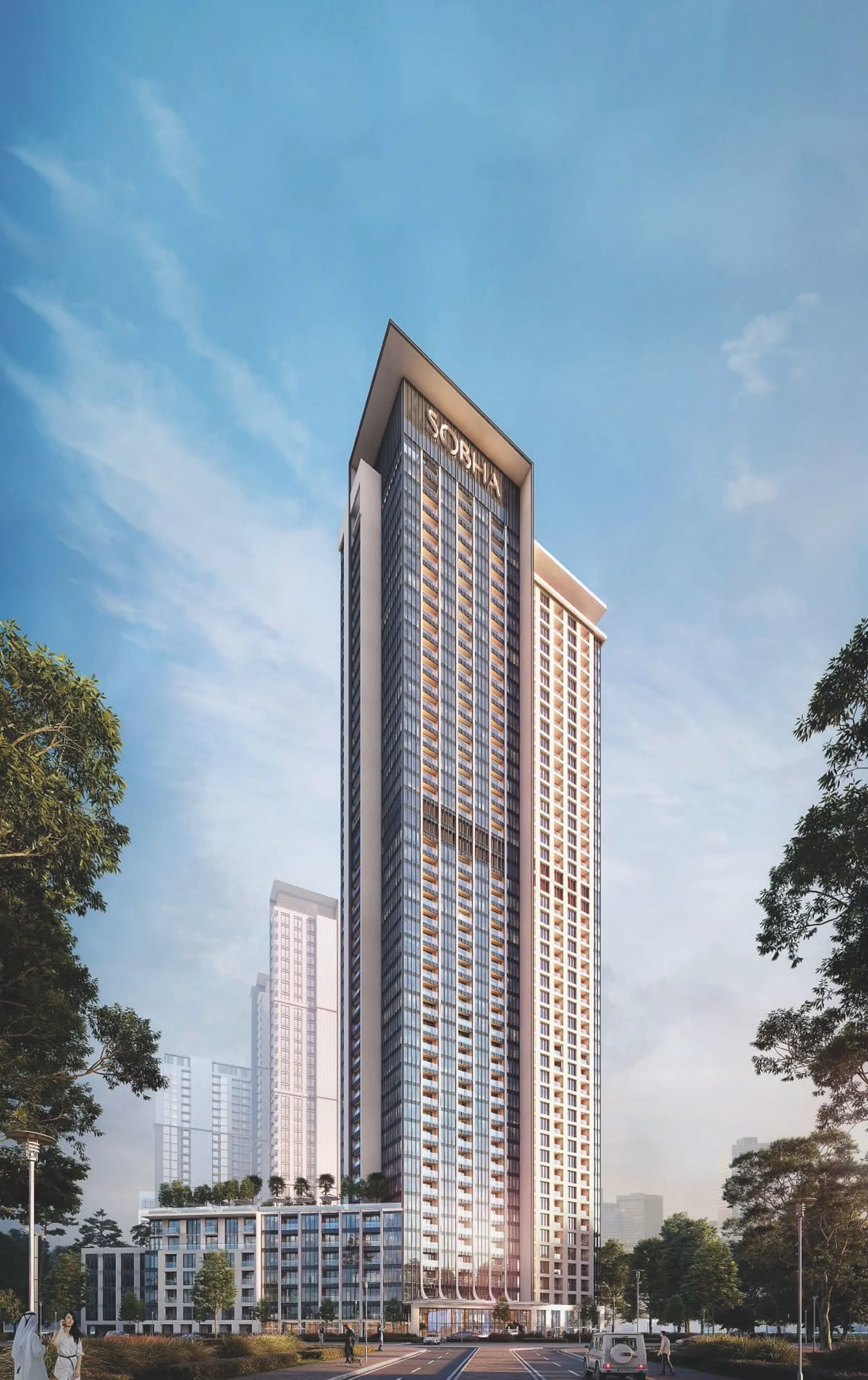 Appartamenti con 1-3 Camere da Letto di Sobha Realty: Creek Vistas Grande, Consegna 2025