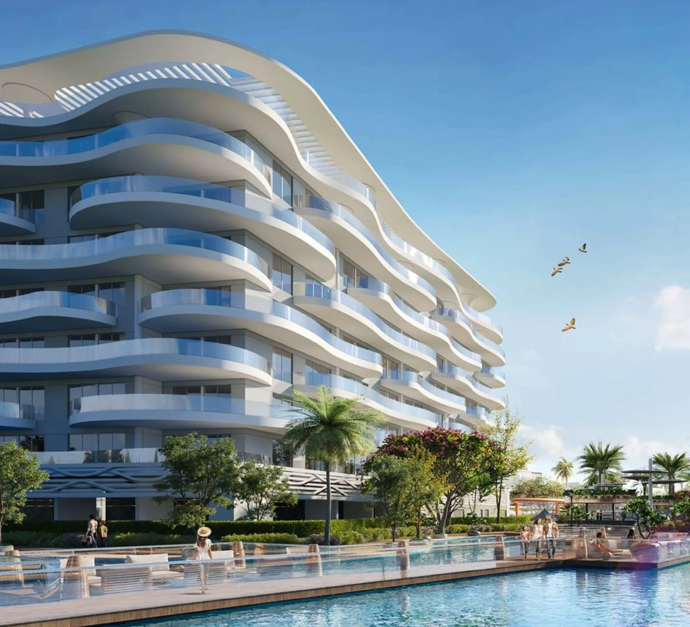 Lagoon Views: Appartamenti con 1 camera da letto di DAMAC a Damac Lagoons a partire da AED 1.51M