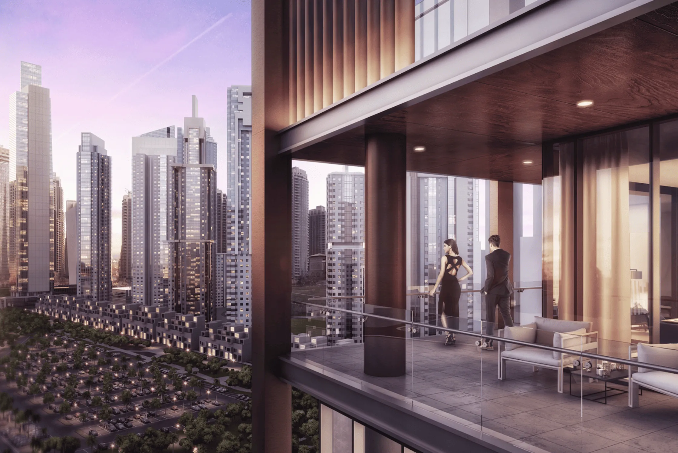 Ellington DT1: Attici a Downtown Dubai