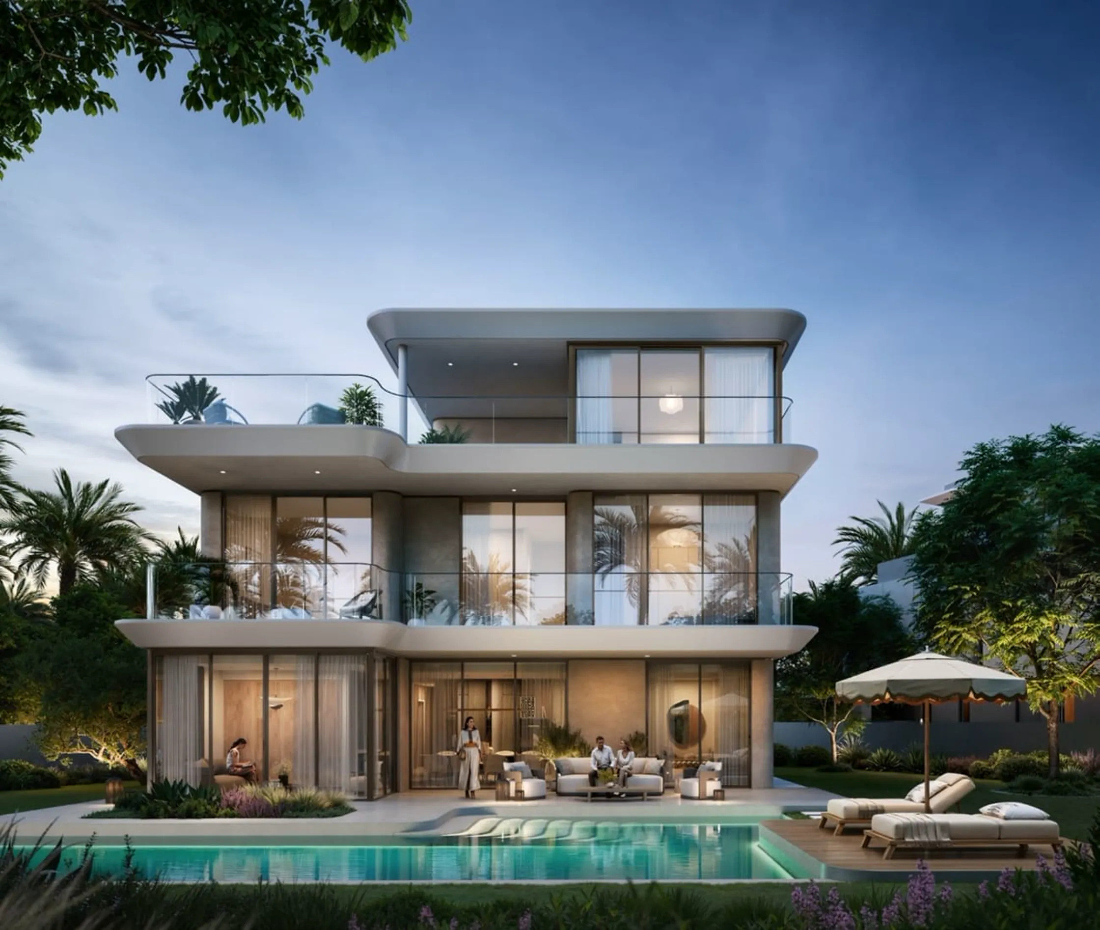 The Valley: Ville con 4 Camere da Letto di Emaar con Parchi e Piscine