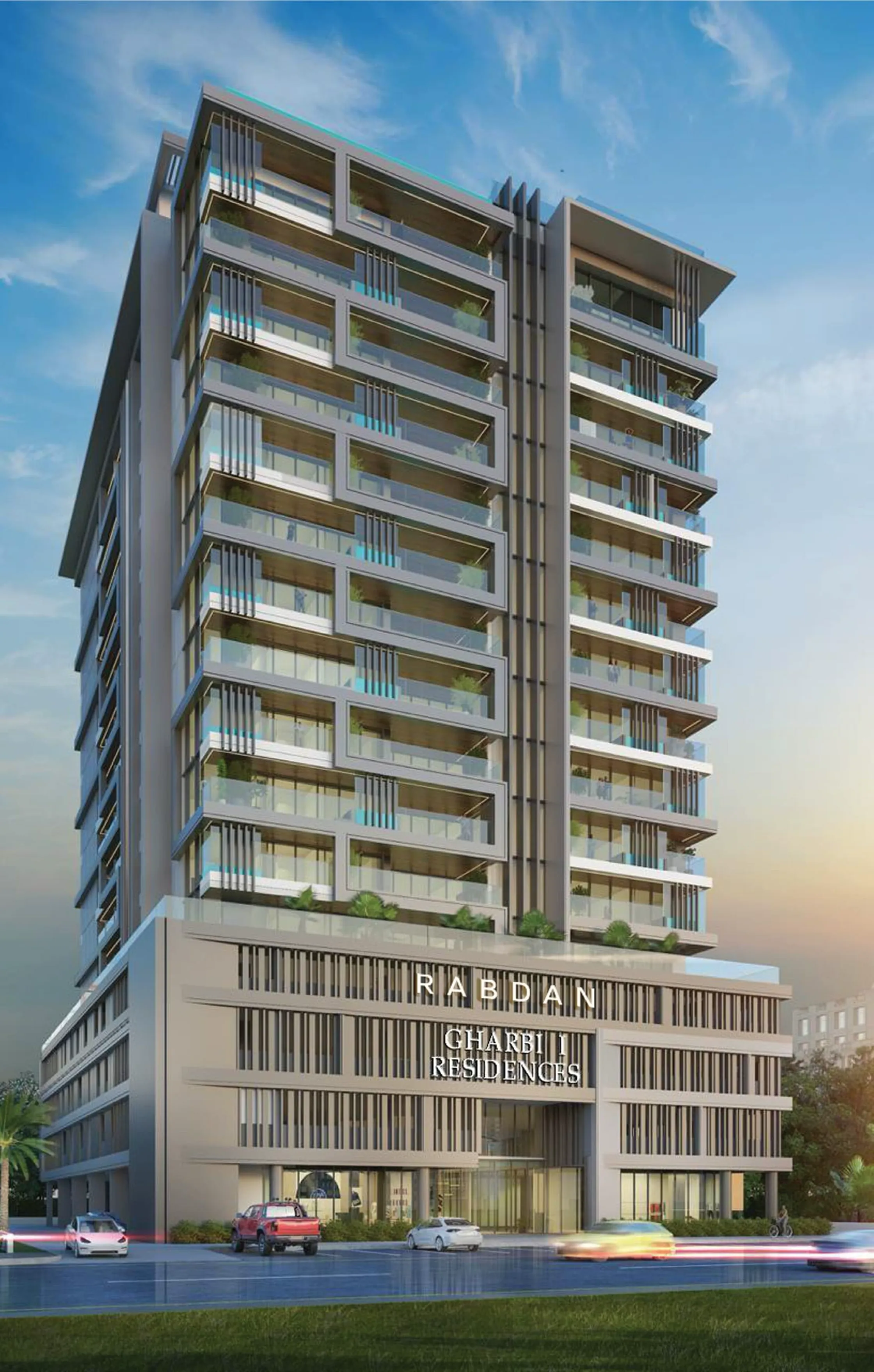 Gharbi 1 di Rabdan: Monolocali ad Arjan da 801.000 AED