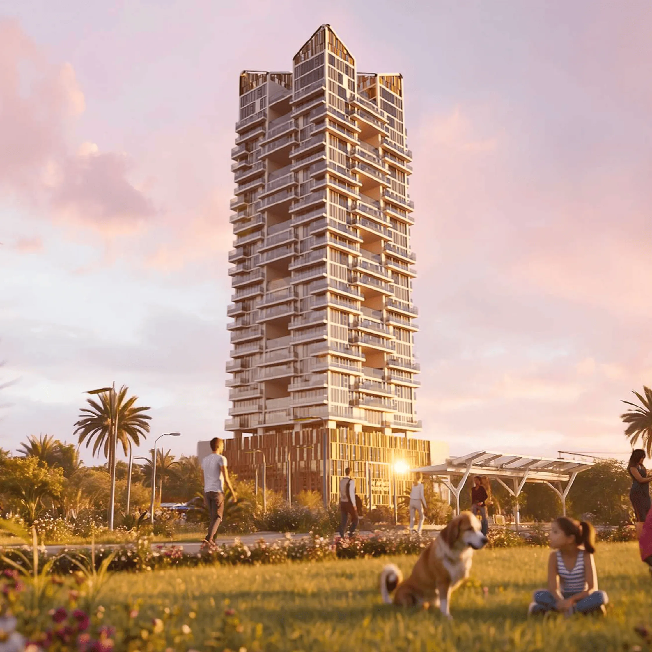 Vivere a JVC: Gharbi 2 Studios di Rabdan con consegna nel 2027