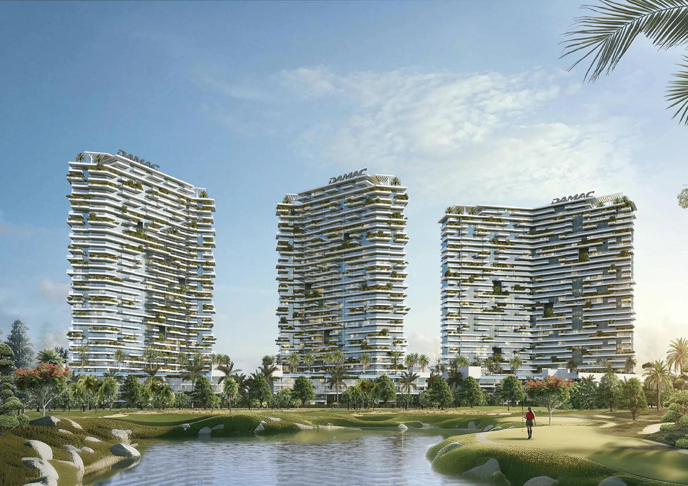 Progetto Golf Greens | Damac Hills | Appartamento 2 camere da letto da 1,84 milioni di AED
