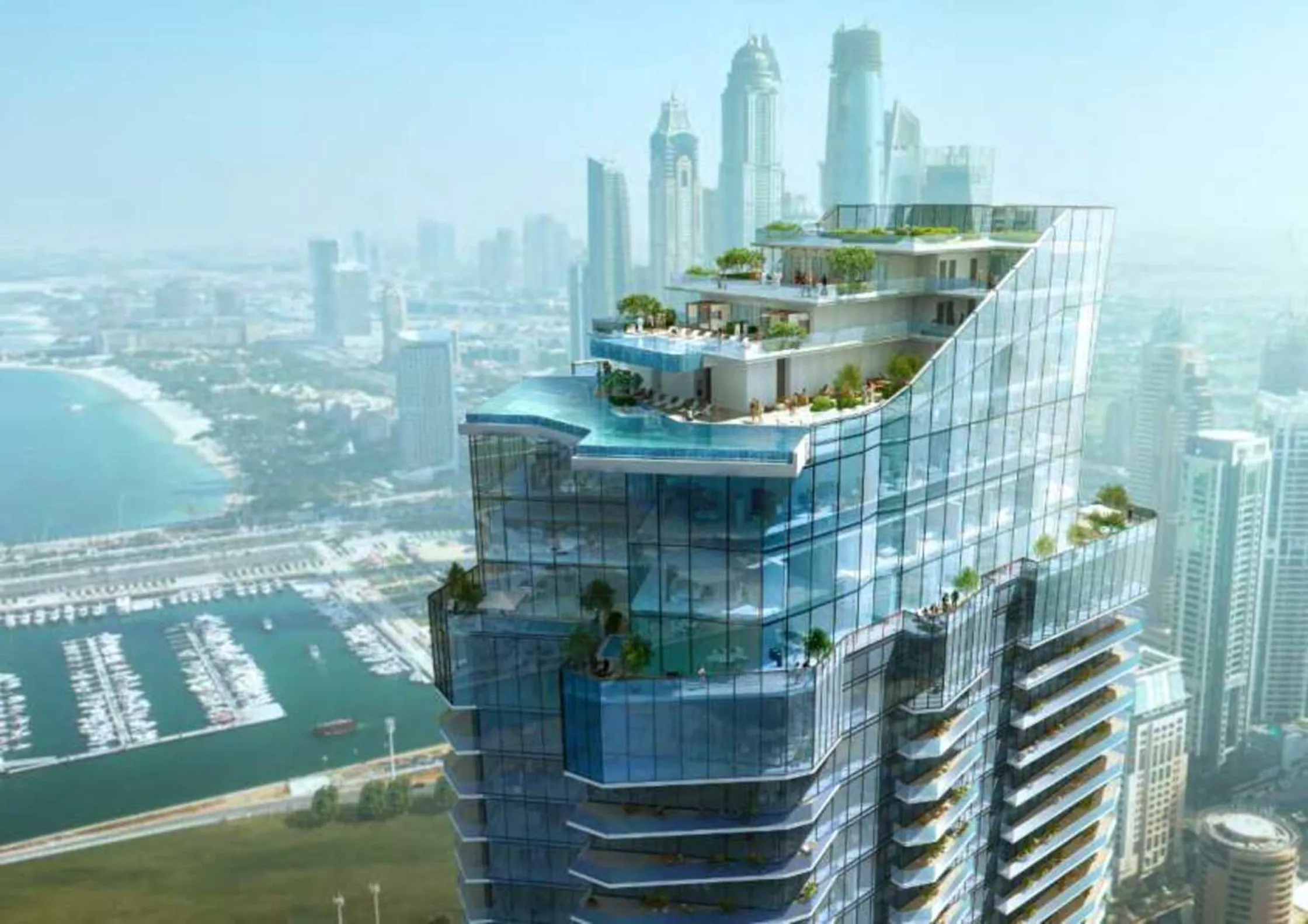 Investi in Habtoor Grand Residences | Townhouse con 3 camere da letto, Dubai Marina