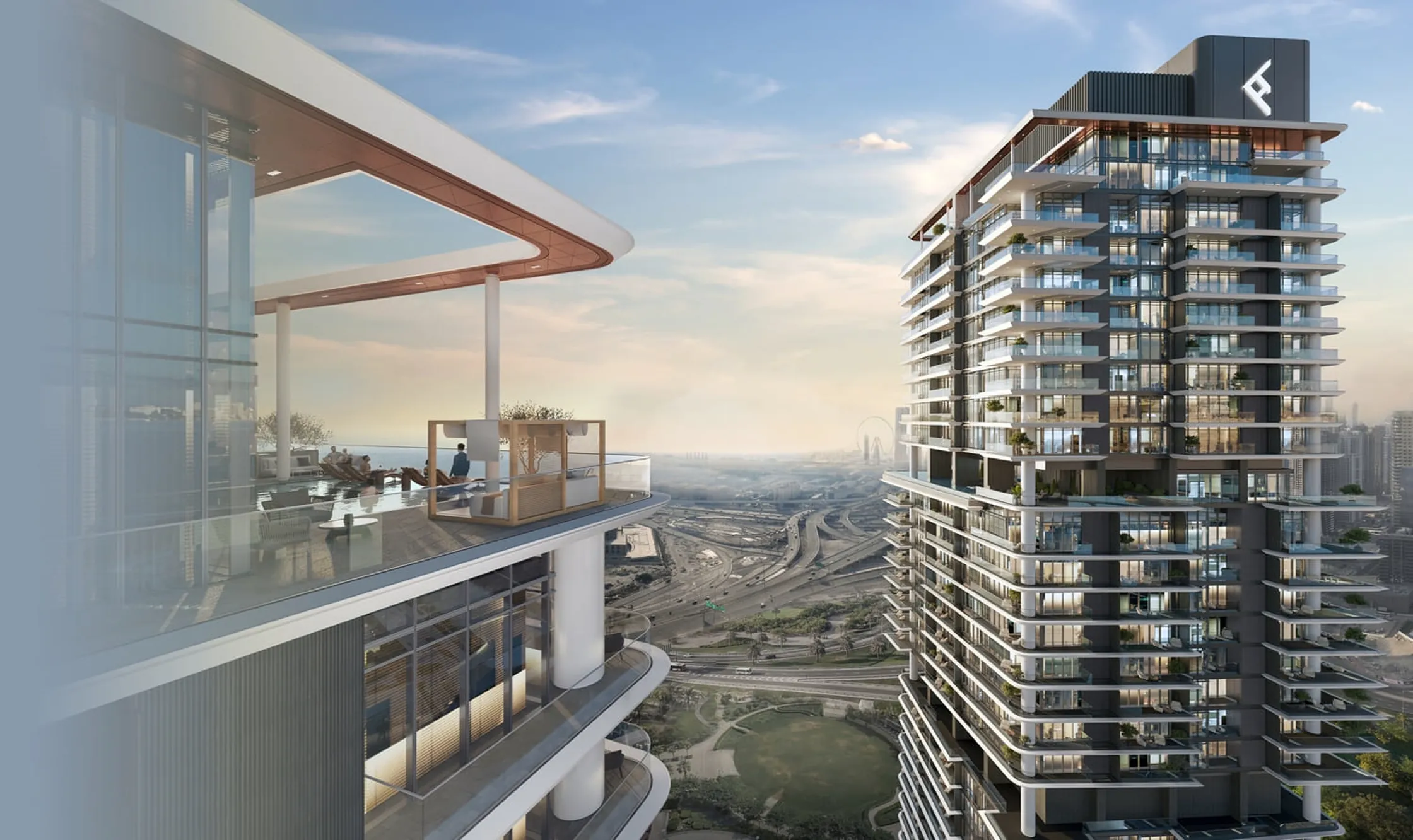 Uptown Dubai: Mercer House di Ellington, bilocali da AED 4.47M, consegna 2027