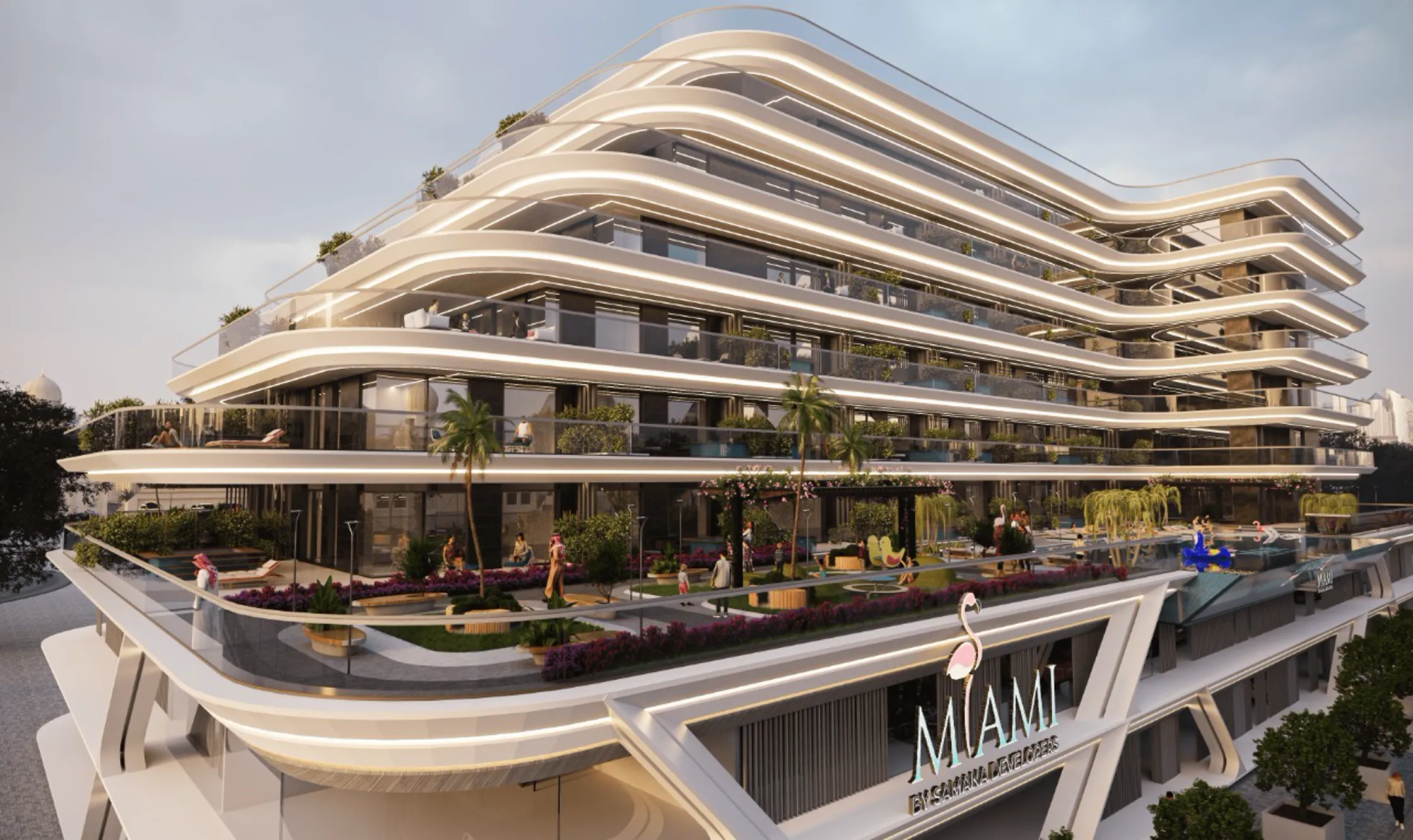 Pagamenti Flessibili: Samana's Miami a JVC, Consegna 2024