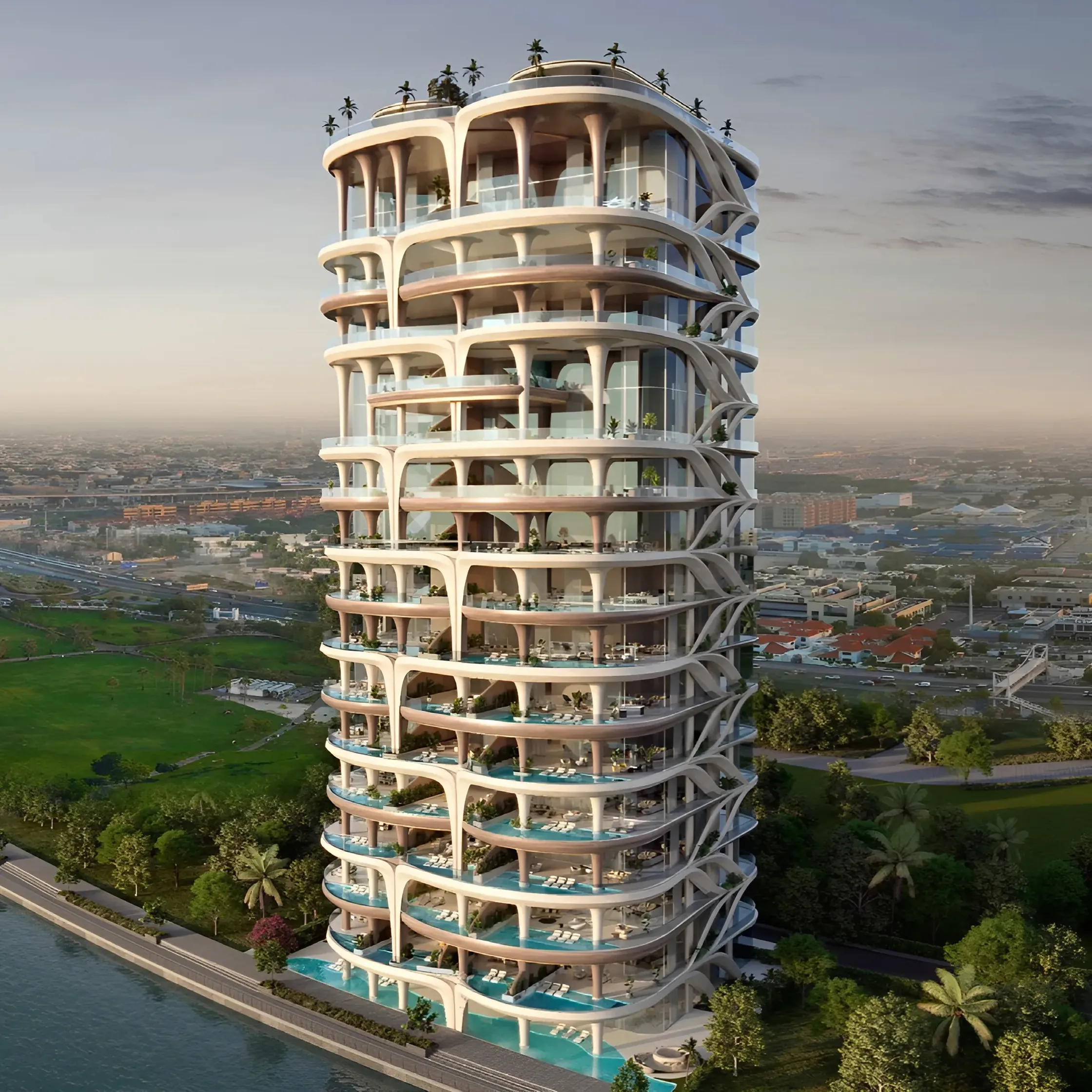 One Casa by AHS: Sky Villa con 5 camere da letto sul Dubai Water Canal, 2027