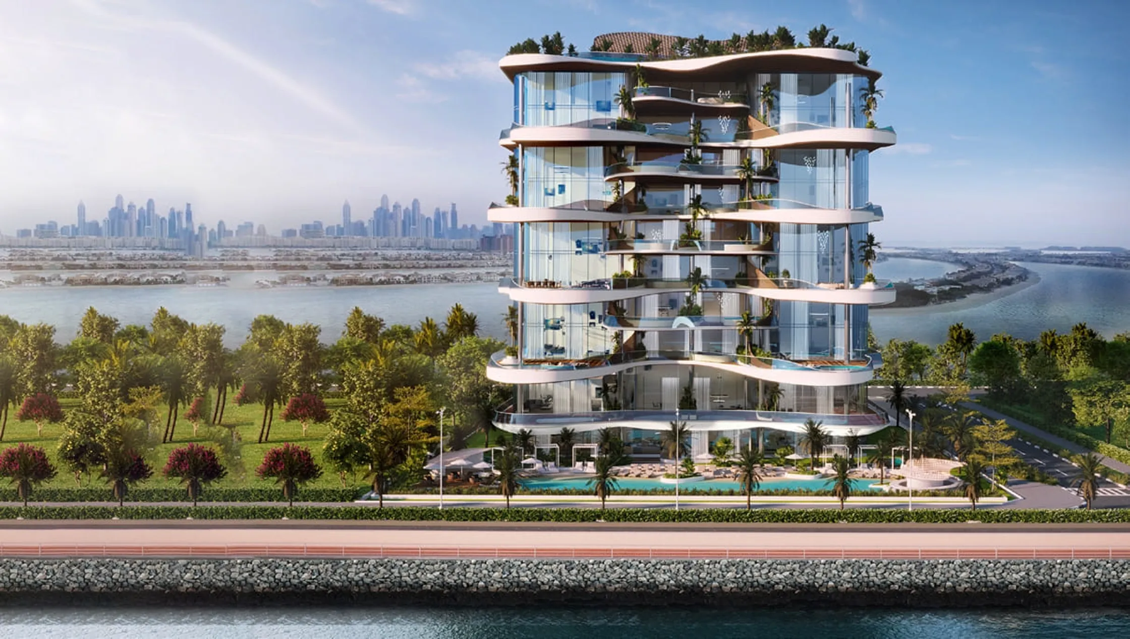 Esplora le Sky Mansions a One Crescent Palm di AHS Properties
