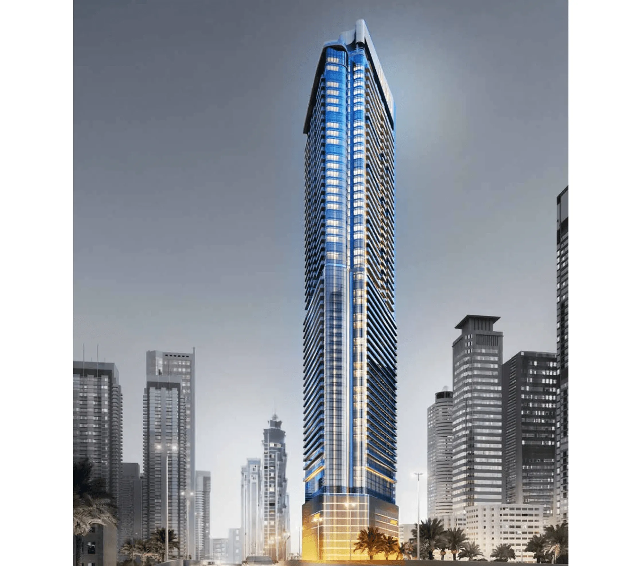 Appartamenti Hotel 1 camera da letto nella Paramount Tower: Business Bay di DAMAC