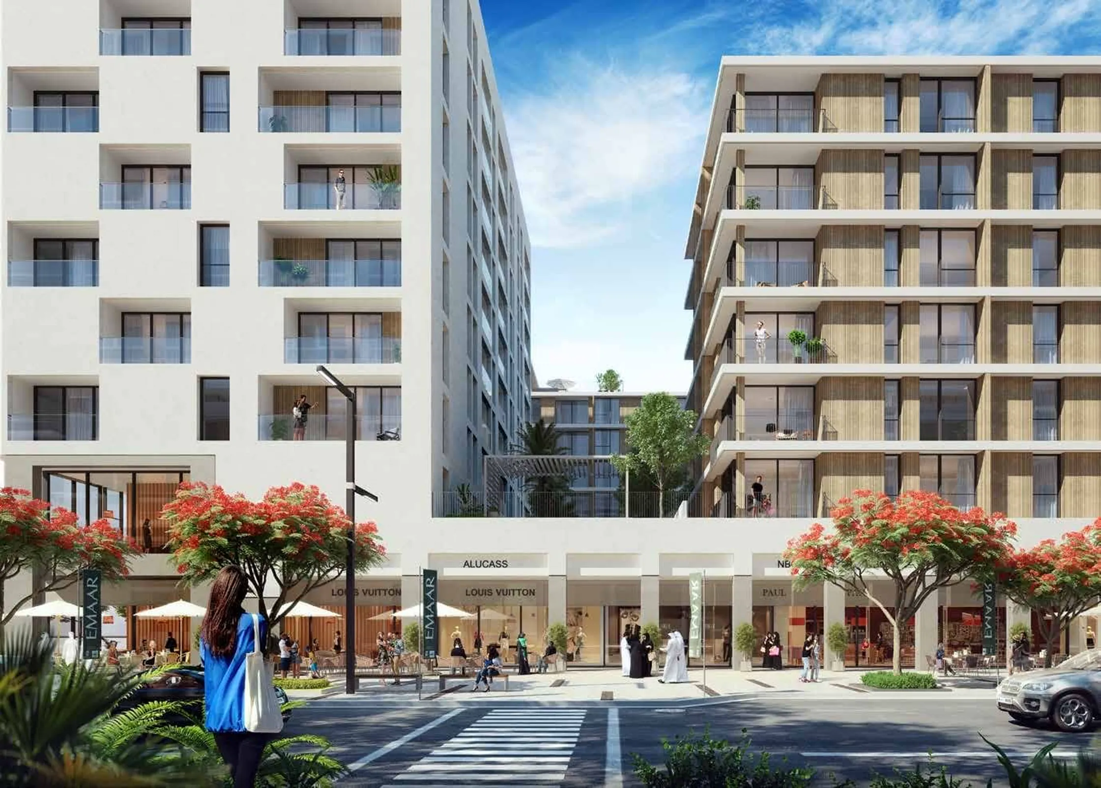 Appartamenti Pronti a Dubai Hills: Park Point di Emaar