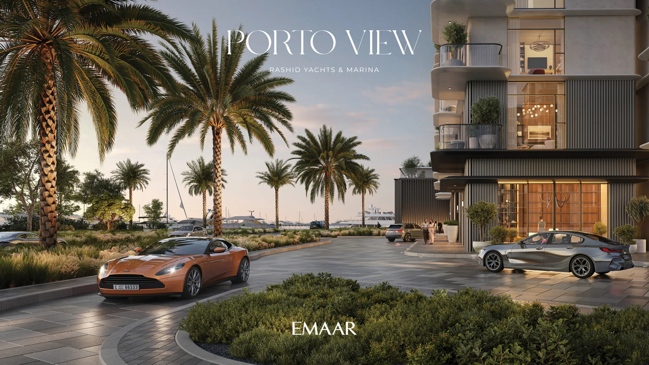 Porto View di Emaar: App. 2 camere da letto da 3,04 milioni di AED