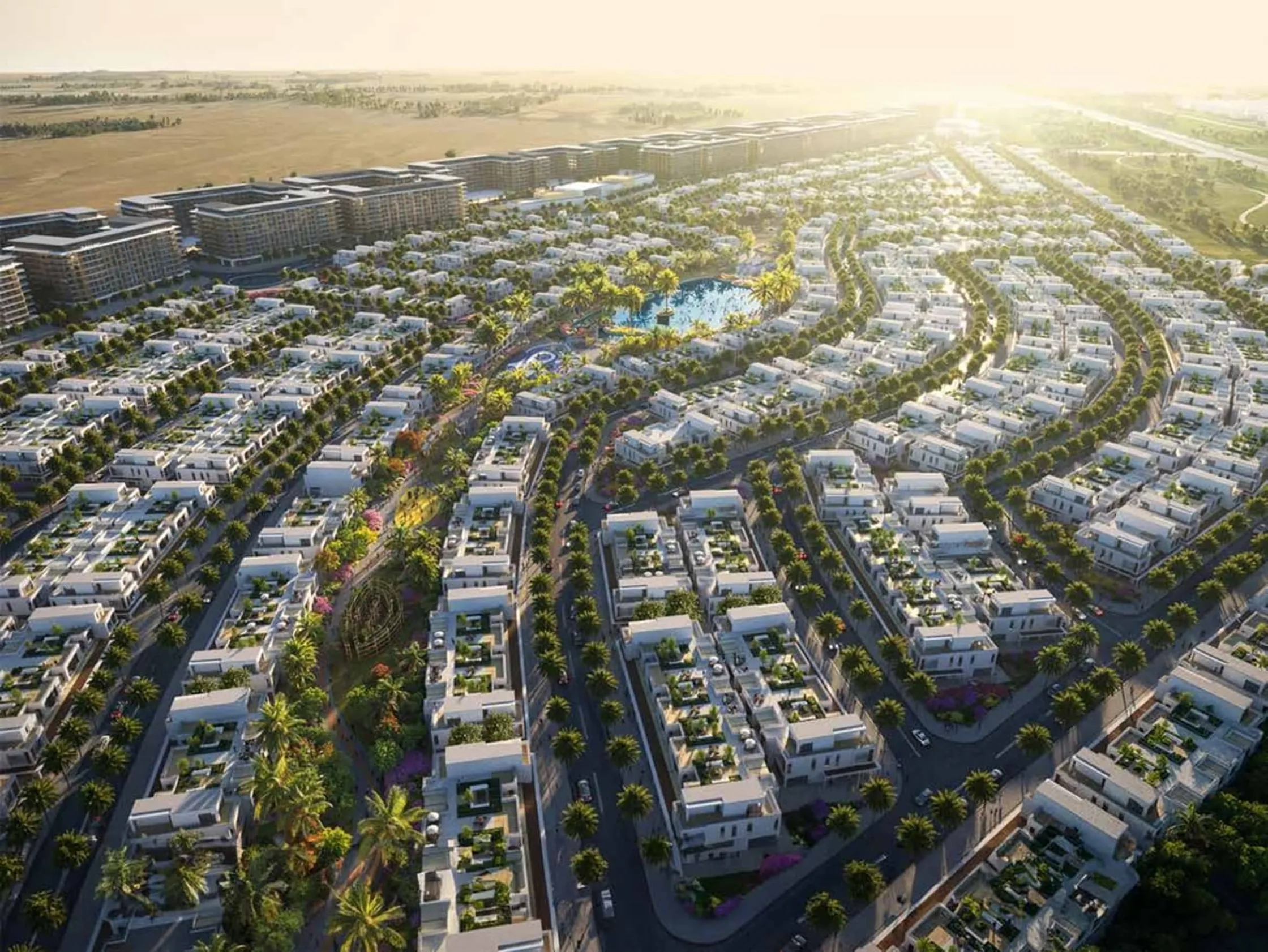 Riverside di Damac: Case con 5 Camere da Letto e Vista sull'Acqua, 2027