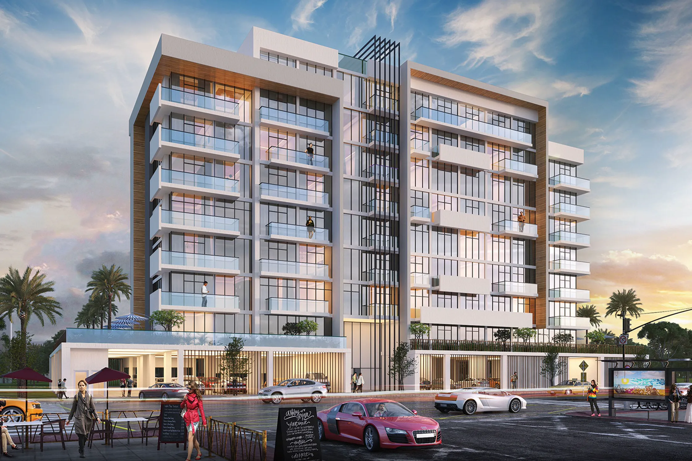 Riviera 31: Appartamenti Studio di Azizi a MBR, Consegna nel 2023