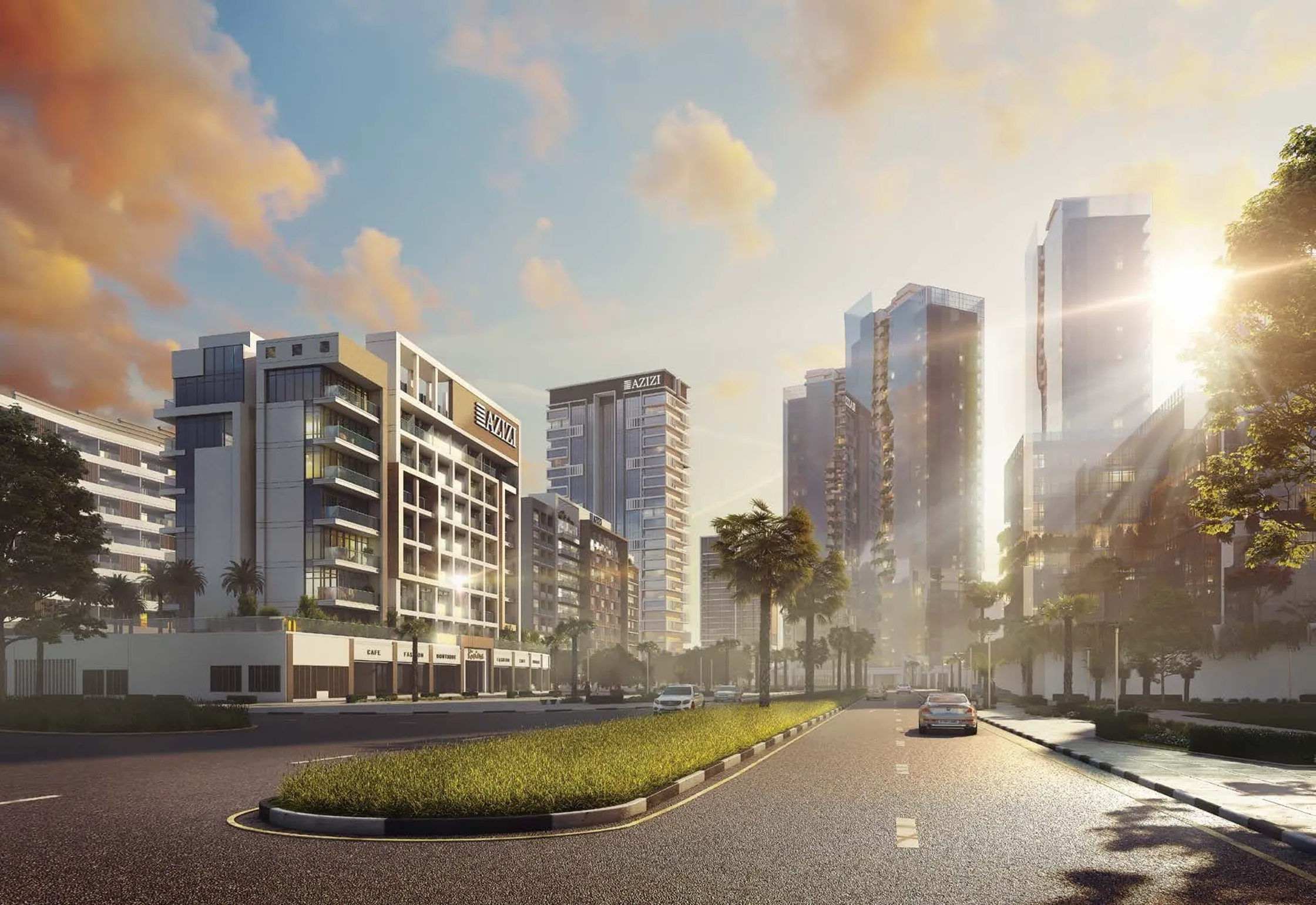 Vivere a MBR City: Azizi Riviera 59, appartamenti con 1 camera da letto da 2,06M