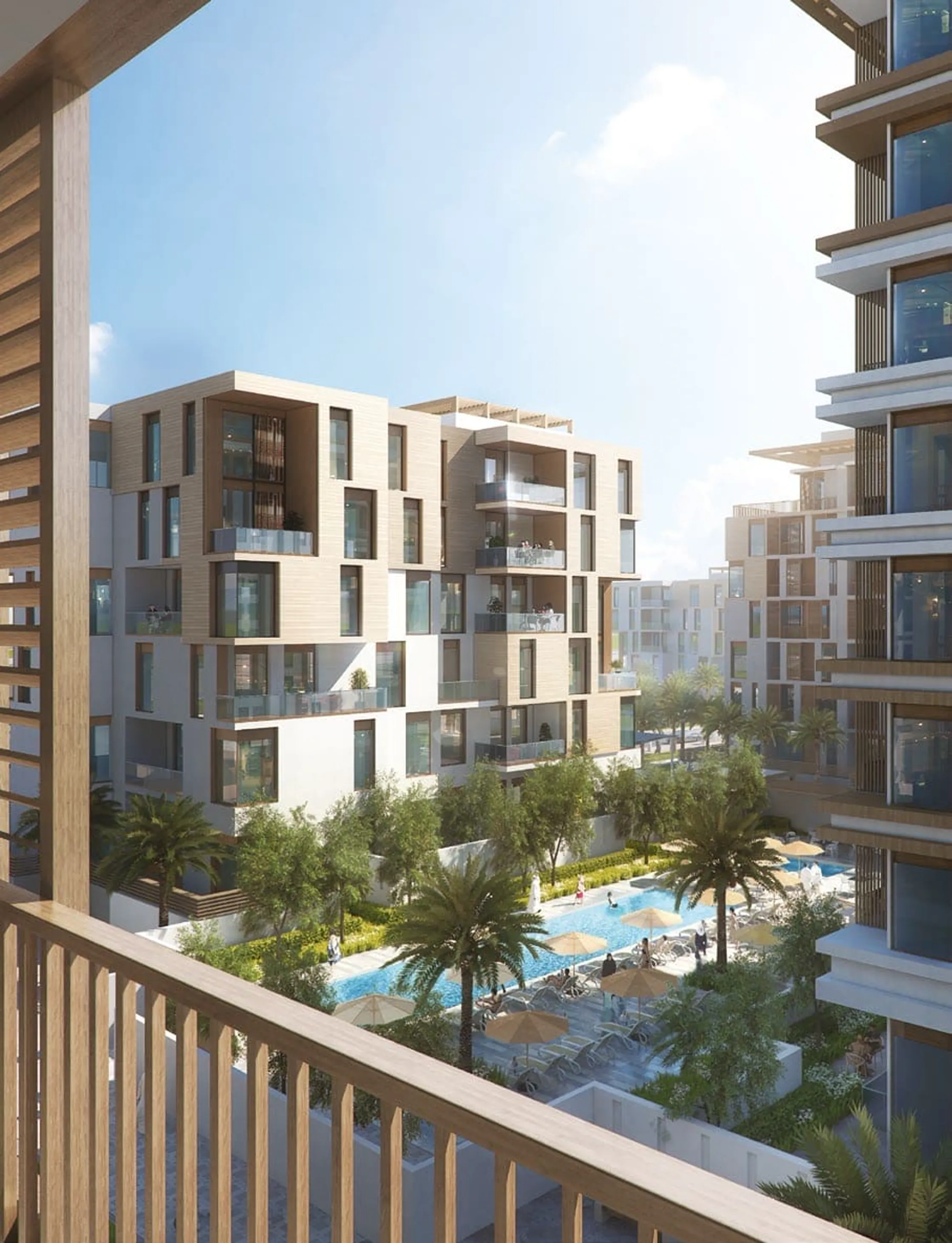 The Nook di Wasl a Jebel Ali: Unità con 3 Camere da Letto